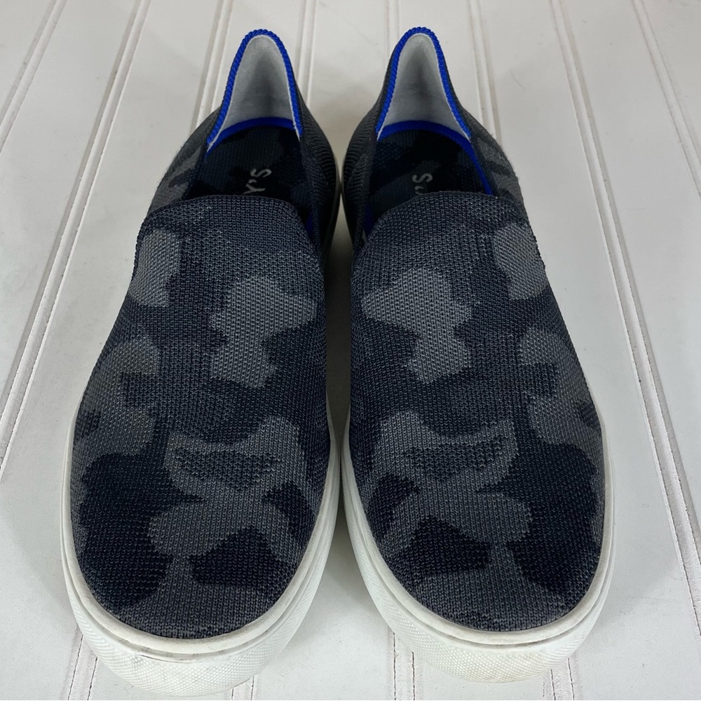 Rothy’s Gray Camo Sneakers size 8.5 - Picture 2 of 13